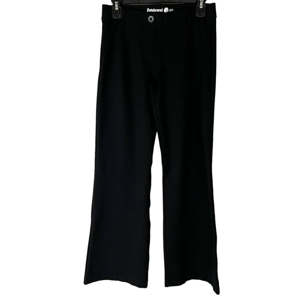 Betabrand Black Bootcut Dress Pants S Petite Office Work Business‎